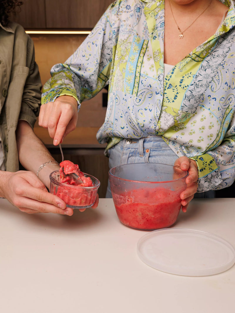 Pyrex glass storage bowl Cook & Freeze 1.1L, imported from the UK
