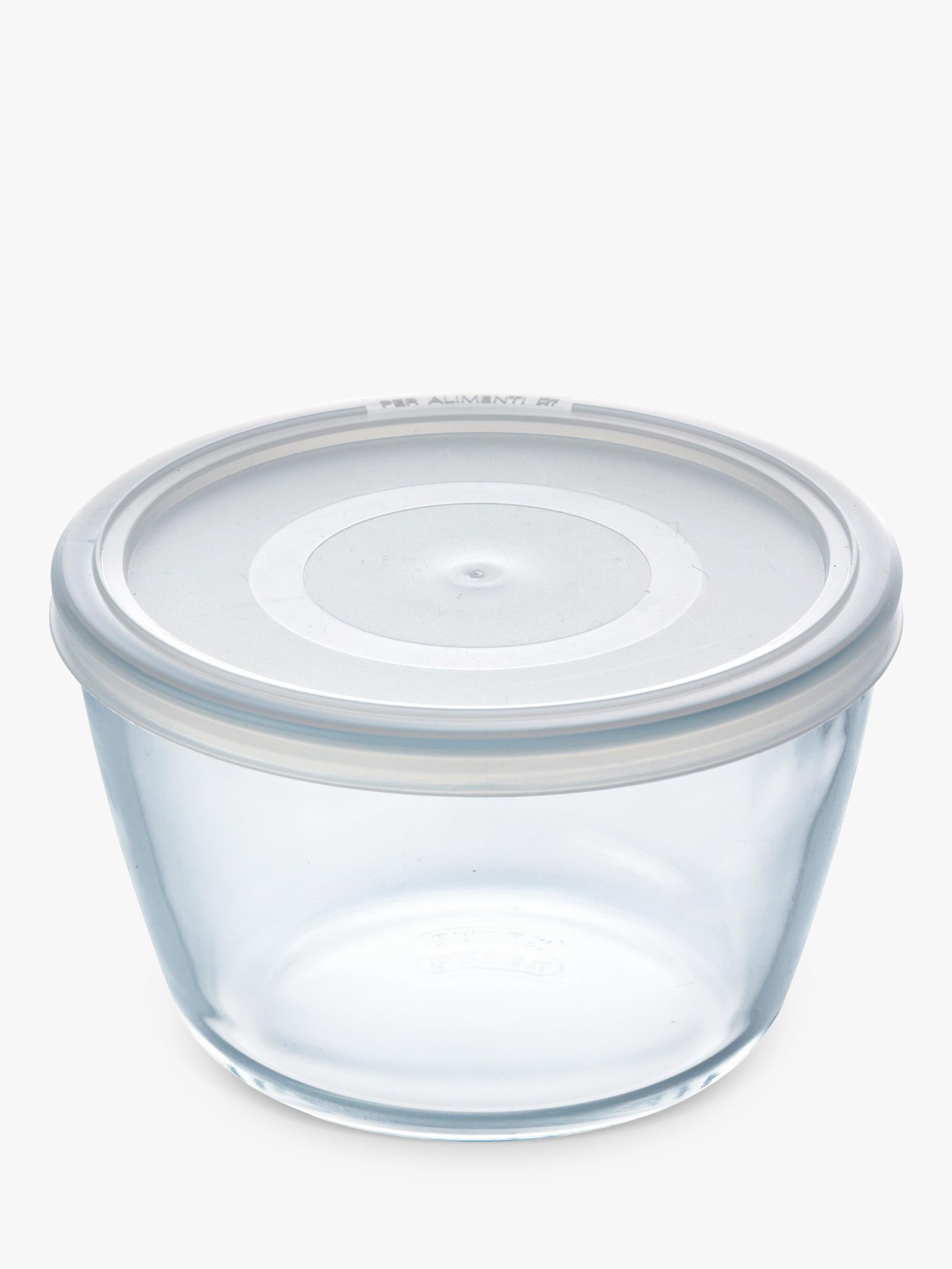 Pyrex Cook & Freeze glass storage bowl 1.6L clear (British brand)