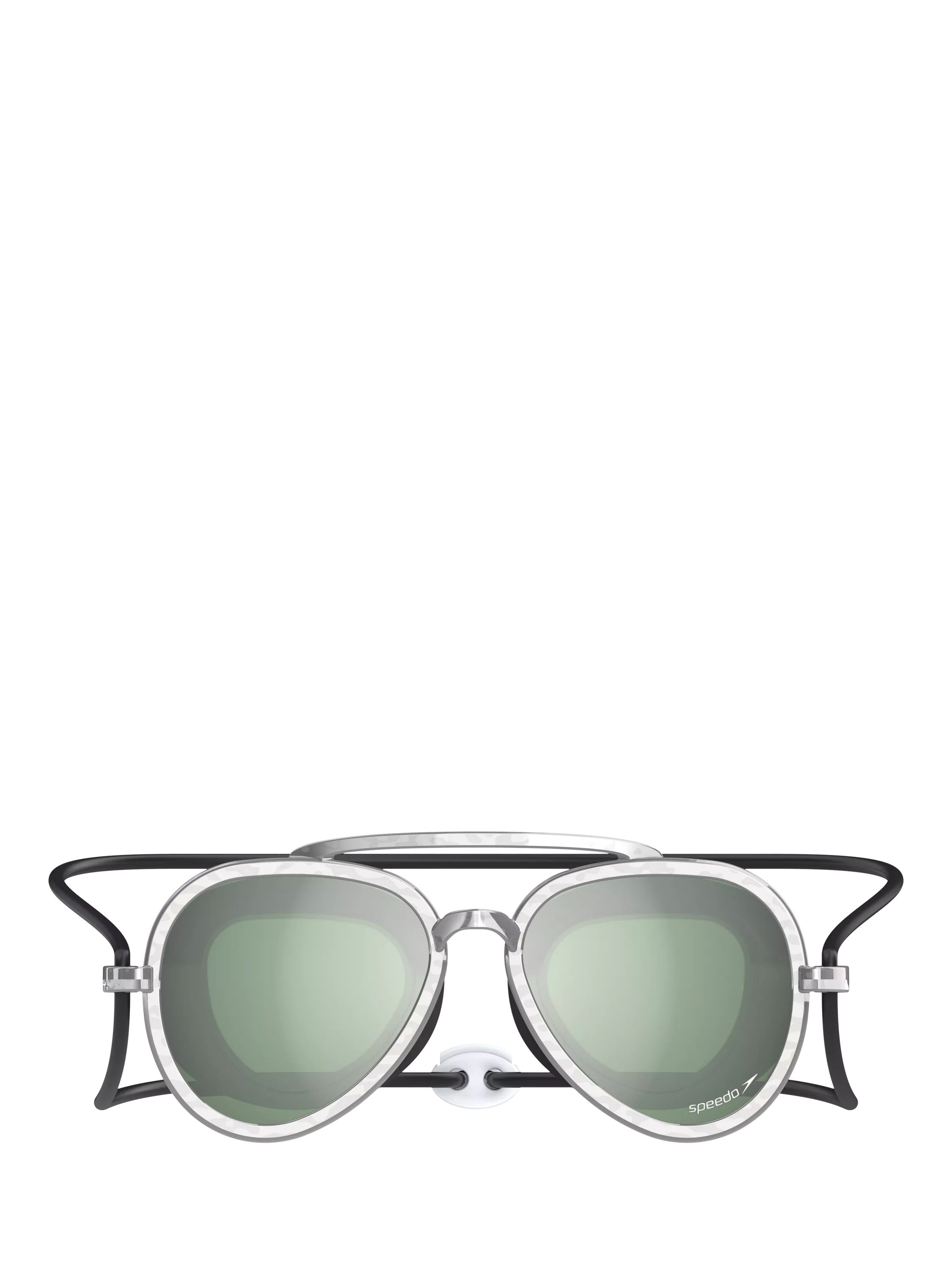 Speedo kids Sunny G mirrored swimming goggles Mariner Green, UK version