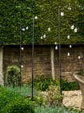 Garden Trading festoon lighting pole black 275cm, imported from the UK