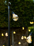 Garden Trading festoon lighting pole black 275cm, imported from the UK