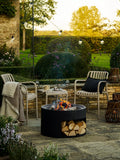 Garden Trading Sarsden fire pit black 70cm, imported from the UK