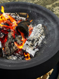 Garden Trading Sarsden fire pit black 70cm, imported from the UK