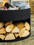 Garden Trading Sarsden fire pit black 70cm, imported from the UK