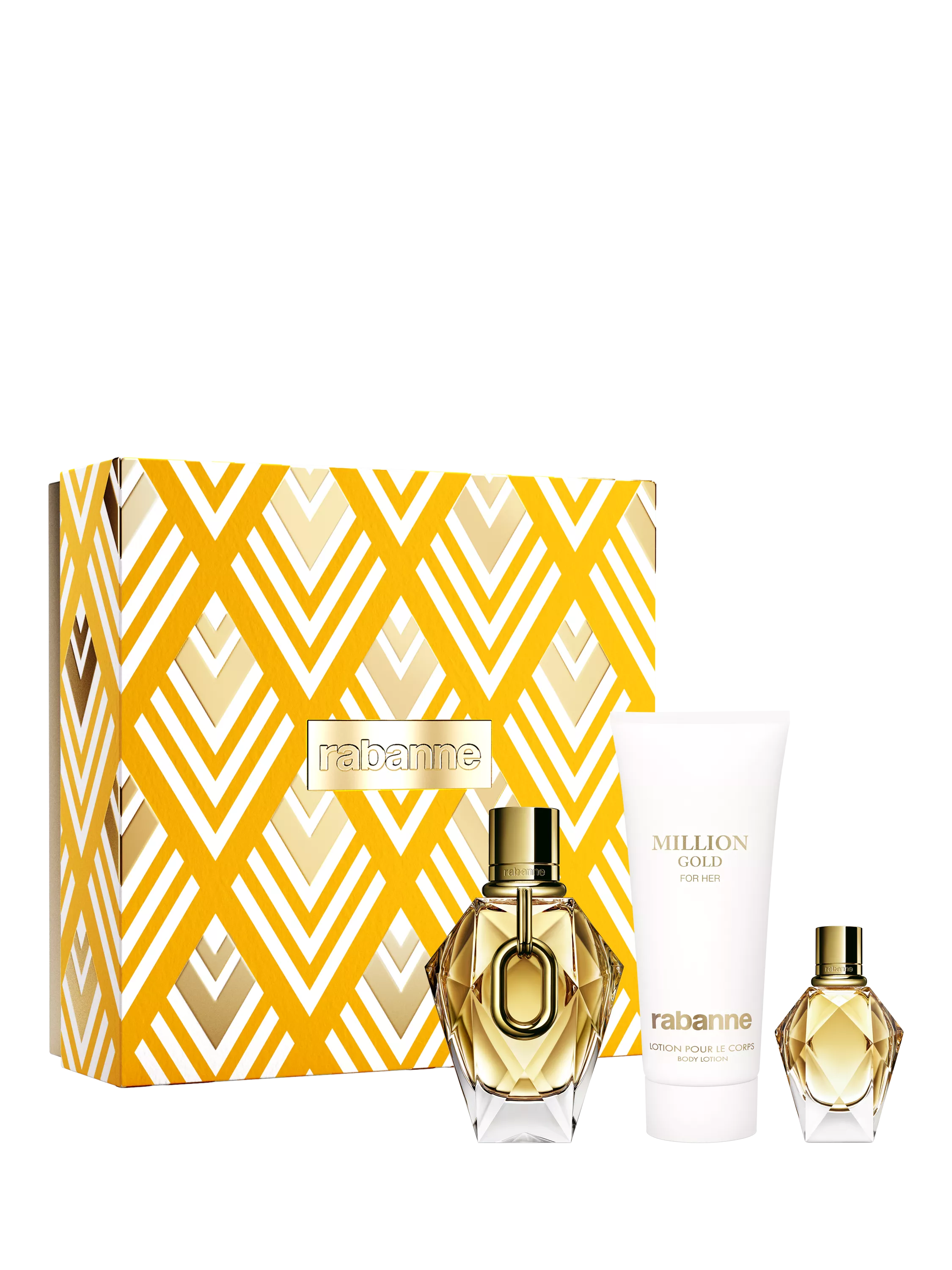 Rabanne Million Gold for her gift set 90ml, UK version