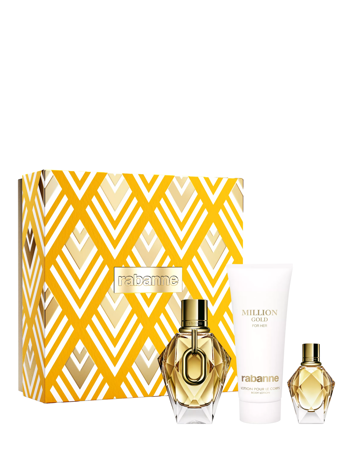 Rabanne Million Gold for her gift set 90ml, UK version