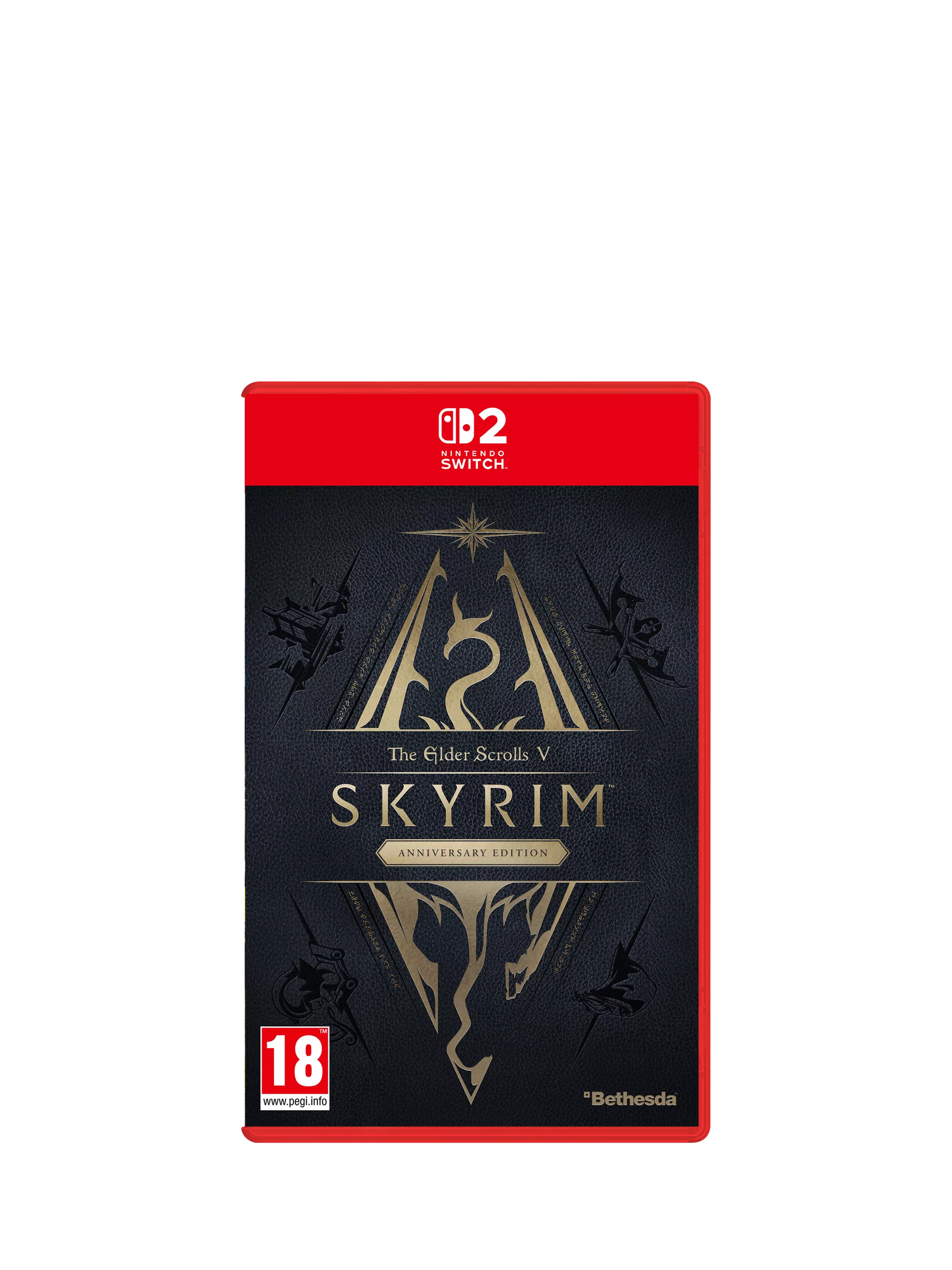 Nintendo Skyrim Anniversary Edition video game (British brand)