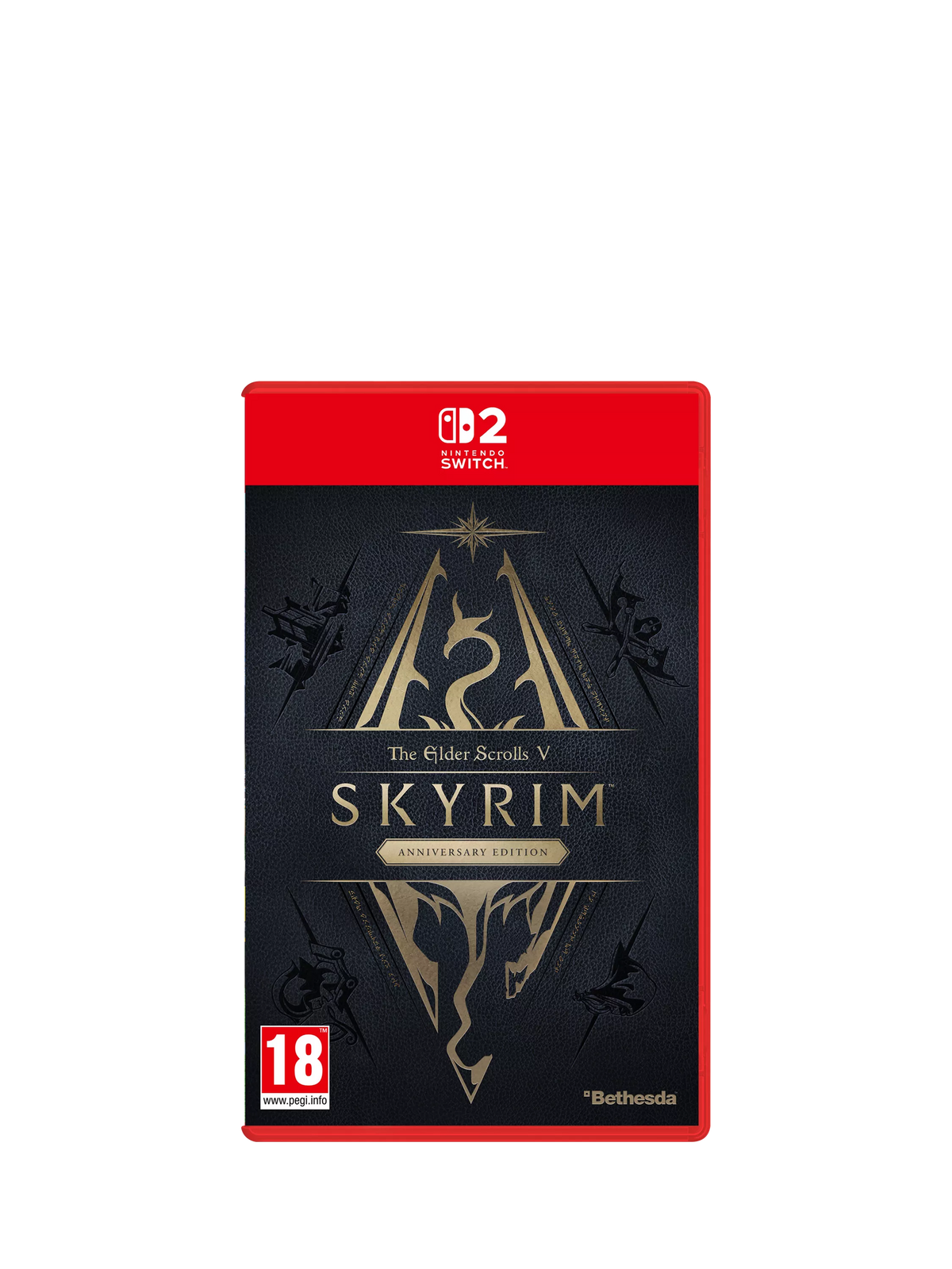 Nintendo Skyrim Anniversary Edition video game (British brand)