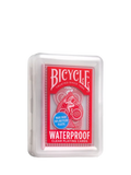 Bicycle waterproof playing cards with hard case (British brand)