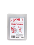 Bicycle waterproof playing cards with hard case (British brand)