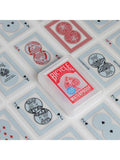Bicycle waterproof playing cards with hard case (British brand)