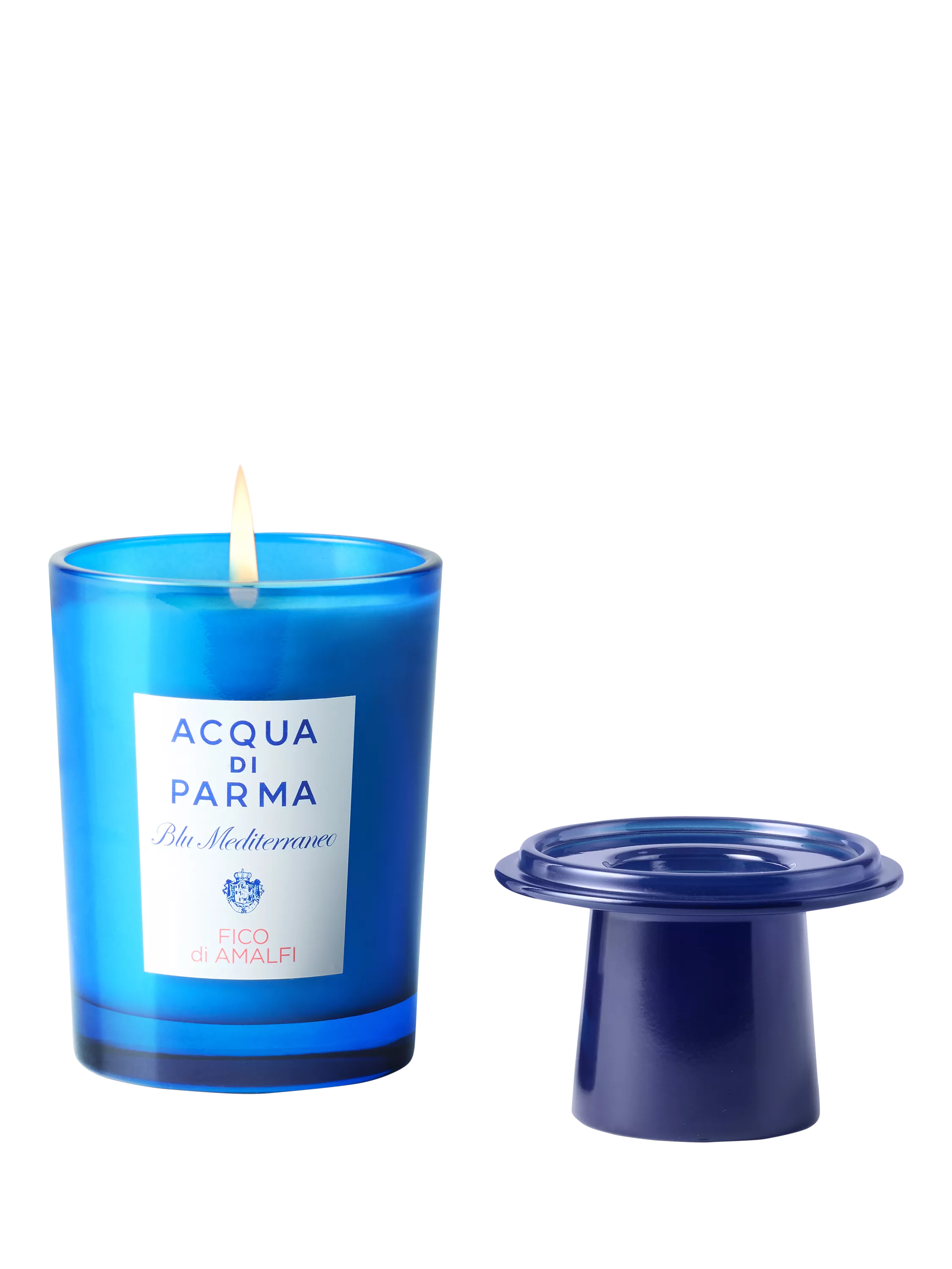 Acqua di Parma blue crystal candle lid, UK version