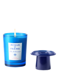 Acqua di Parma blue crystal candle lid, UK version