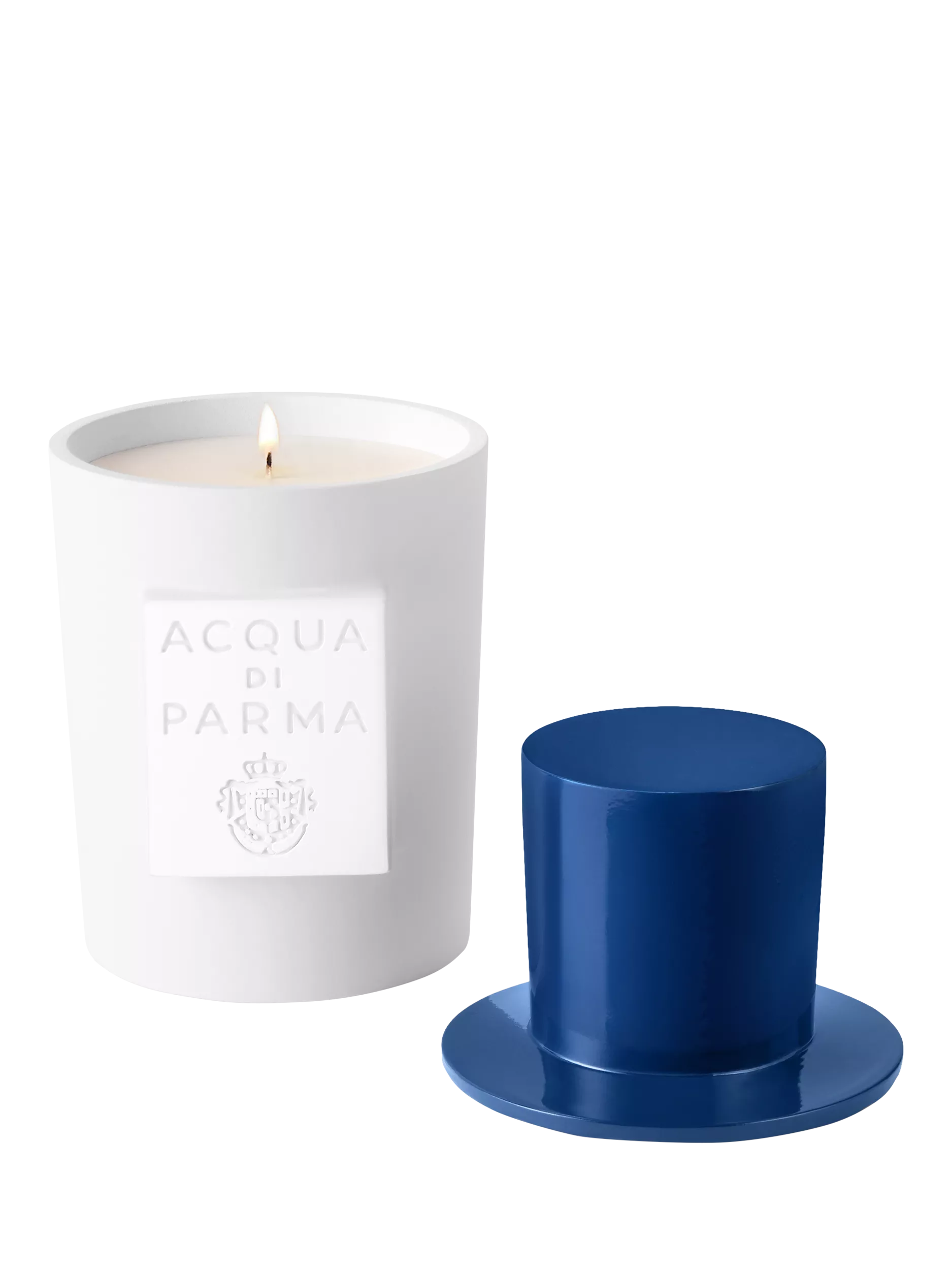 Acqua di Parma Chapeau scented candle 400g and 100g, UK version