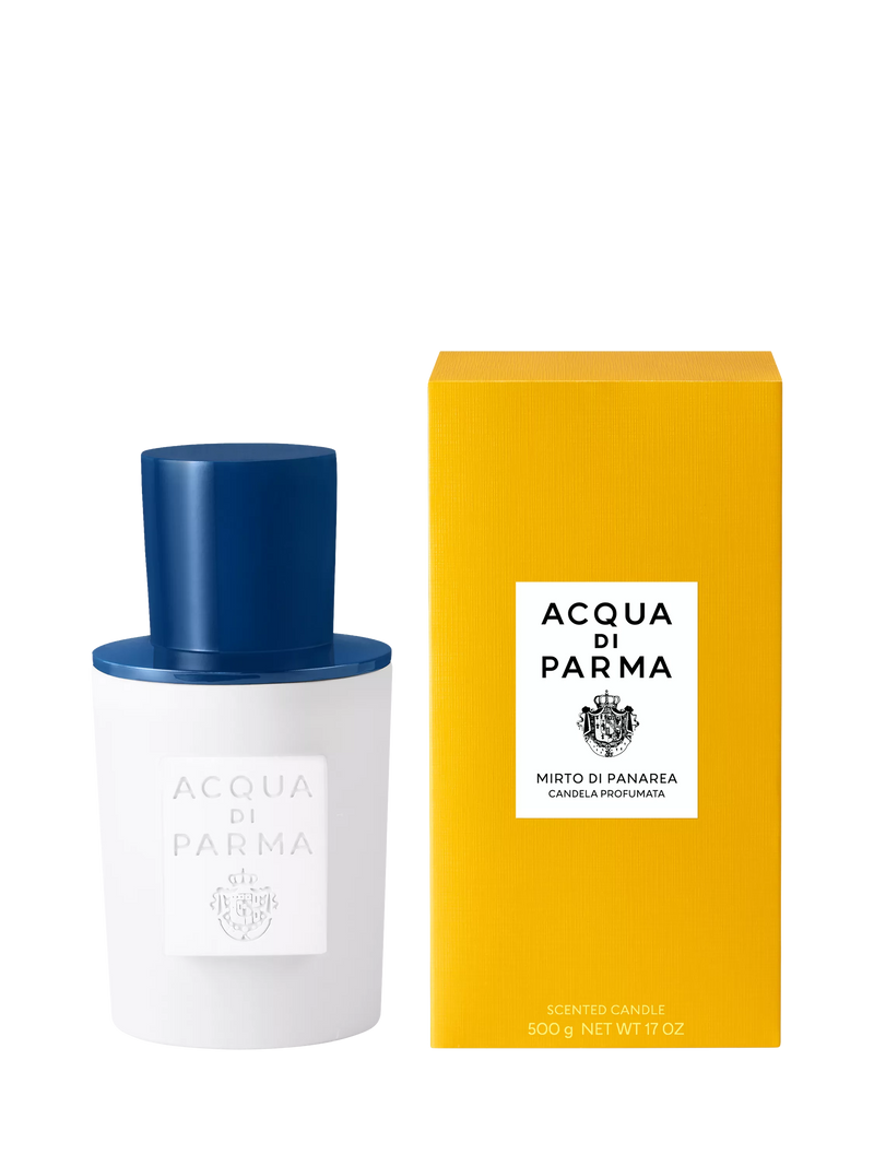 Acqua di Parma Chapeau scented candle 400g and 100g, UK version