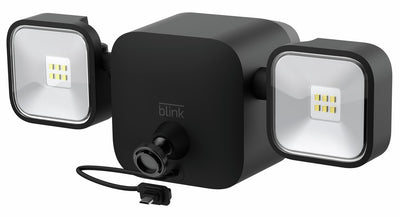 ملحق حامل مصباح Blink الكاشف أسود لكاميرات الأمان الخارجية