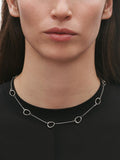 Georg Jensen Sterling Silver Offspring Interlock necklace 45cm - British product