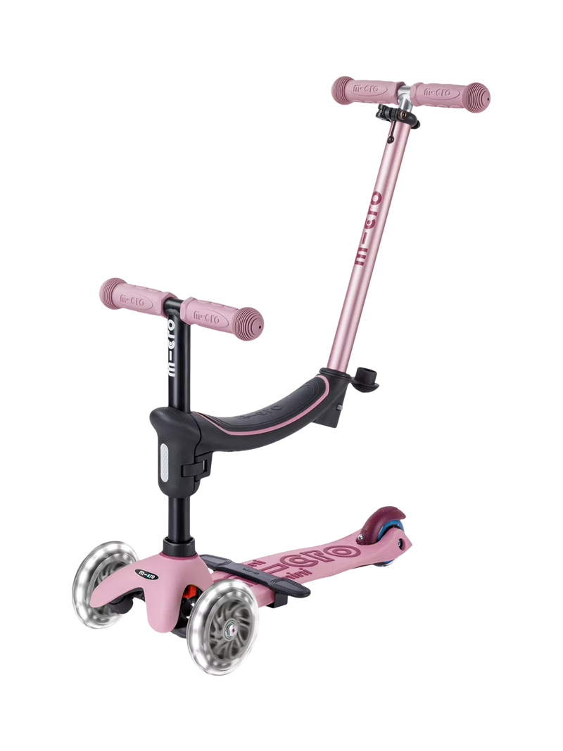 Micro Scooters 4-in-1 toddler scooter with LED wheels - British product