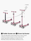 Micro Scooters 4-in-1 toddler scooter with LED wheels - British product