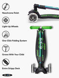 Micro Scooters Maxi Micro foldable LED scooter (British brand)