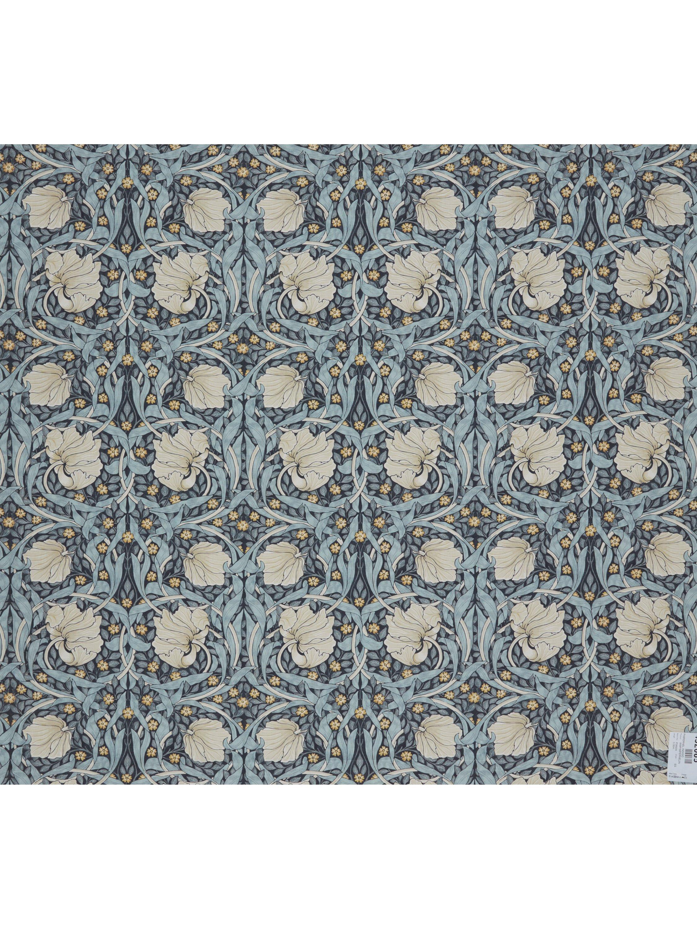 William Morris Pimpernel pouffe 60cm wide - British product