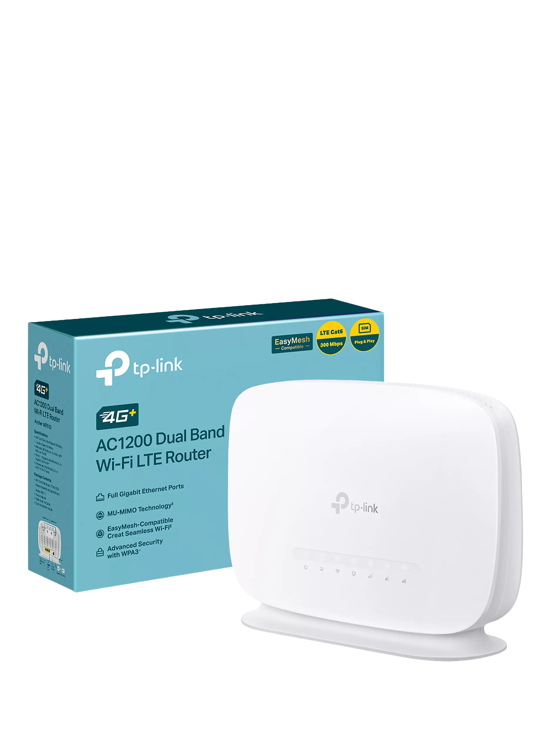 TP-Link Archer MR515 4G+ wireless dual band router - British product