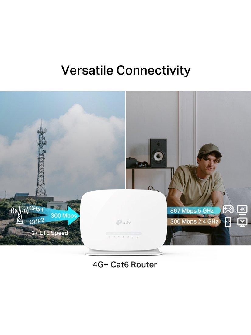 TP-Link Archer MR515 4G+ wireless dual band router - British product