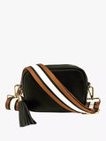 Apatchy London tassel leather crossbody bag Italy (British brand)