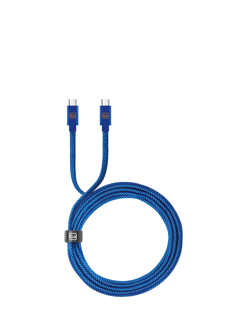 Go Travel USB-C fast charge cable 100W 2m - British product
