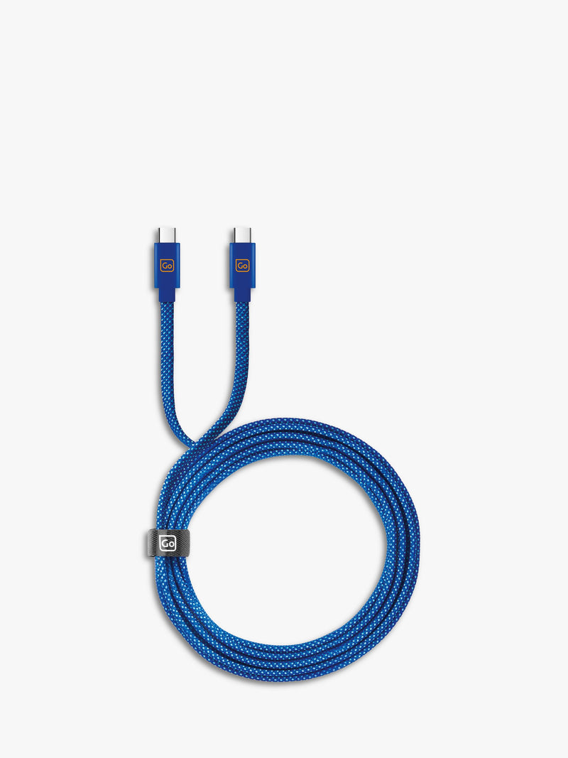 Go Travel USB-C fast charge cable 100W 2m - British product