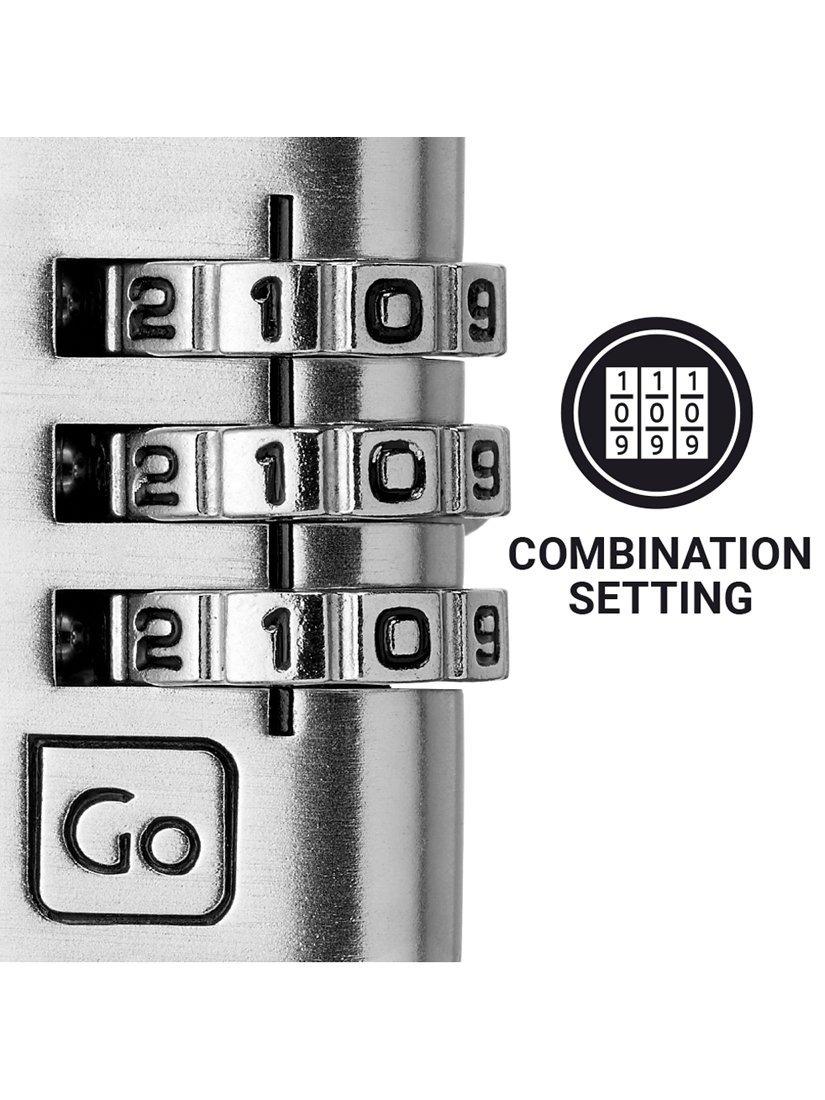 Go Travel combination padlock pack of 2, imported from the UK