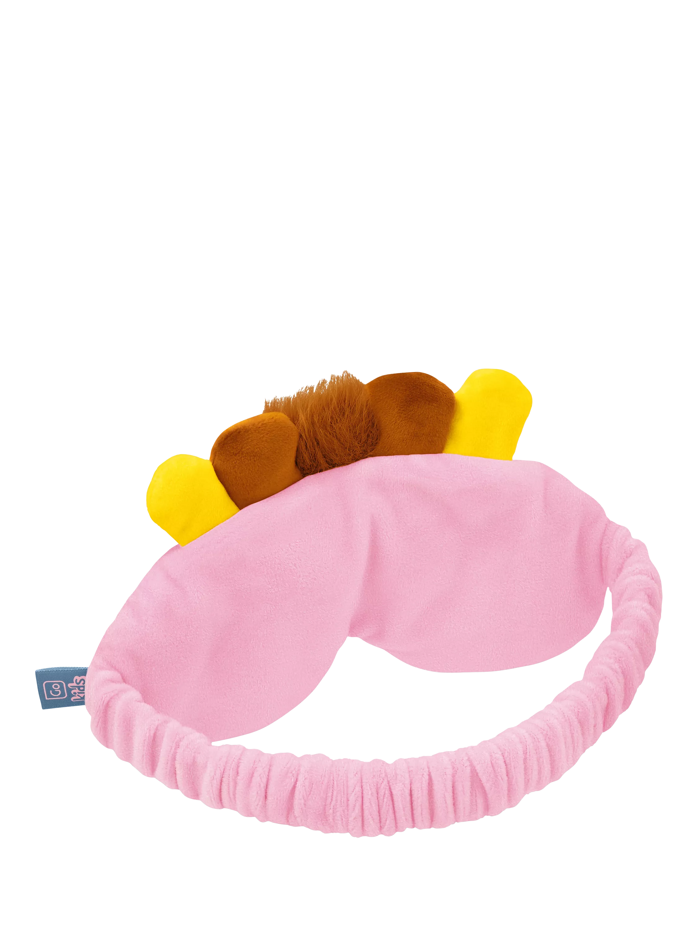 Go Travel giraffe eye mask yellow - British product
