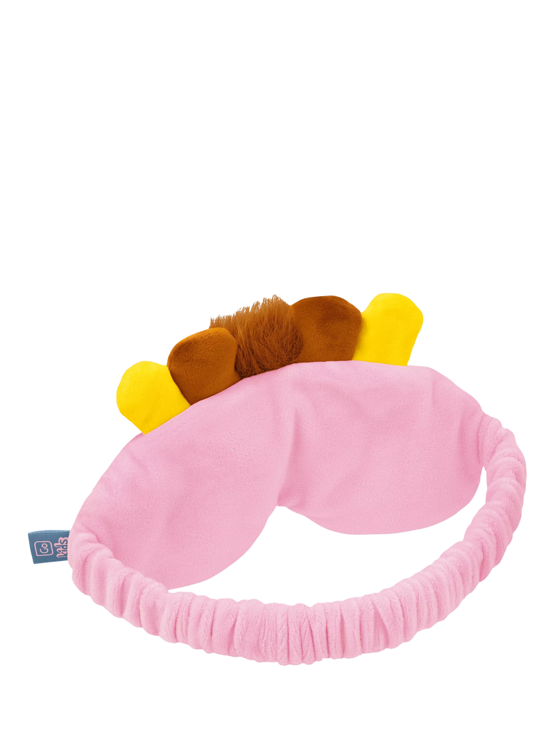 Go Travel giraffe eye mask yellow - British product