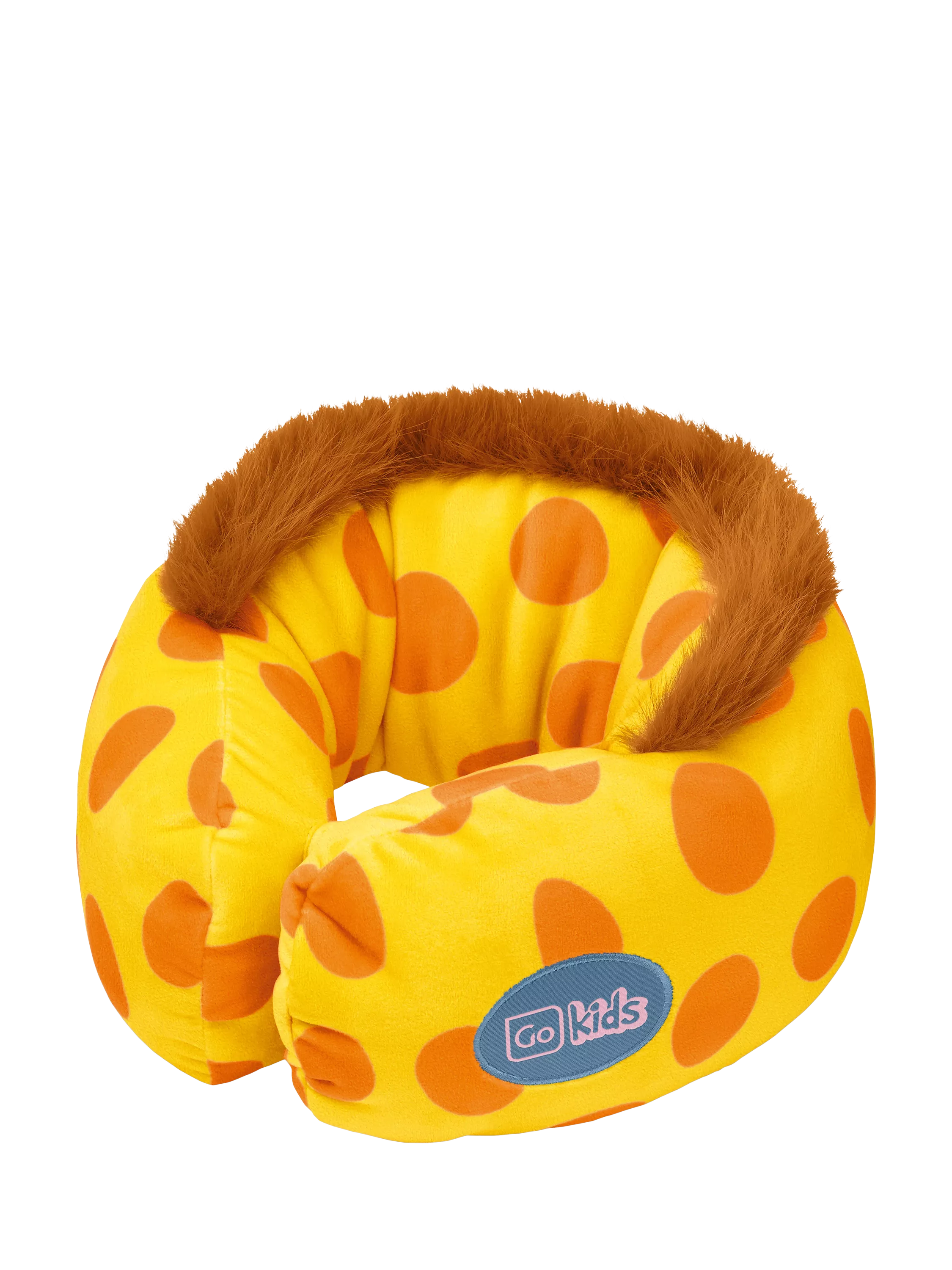 Go Travel kids' giraffe snuggle travel pillow yellow, imported from the UK