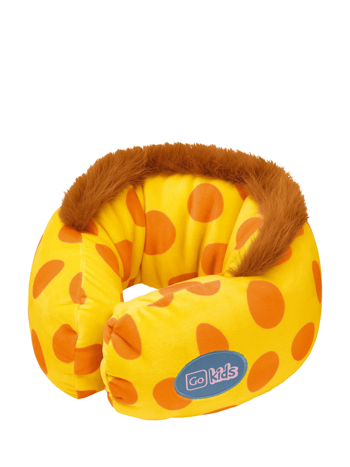 Go Travel kids' giraffe snuggle travel pillow yellow, imported from the UK