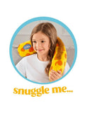 Go Travel kids' giraffe snuggle travel pillow yellow, imported from the UK