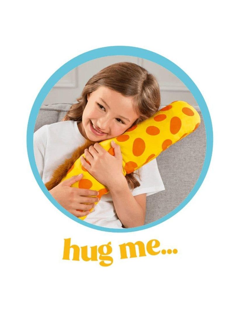 Go Travel kids' giraffe snuggle travel pillow yellow, imported from the UK