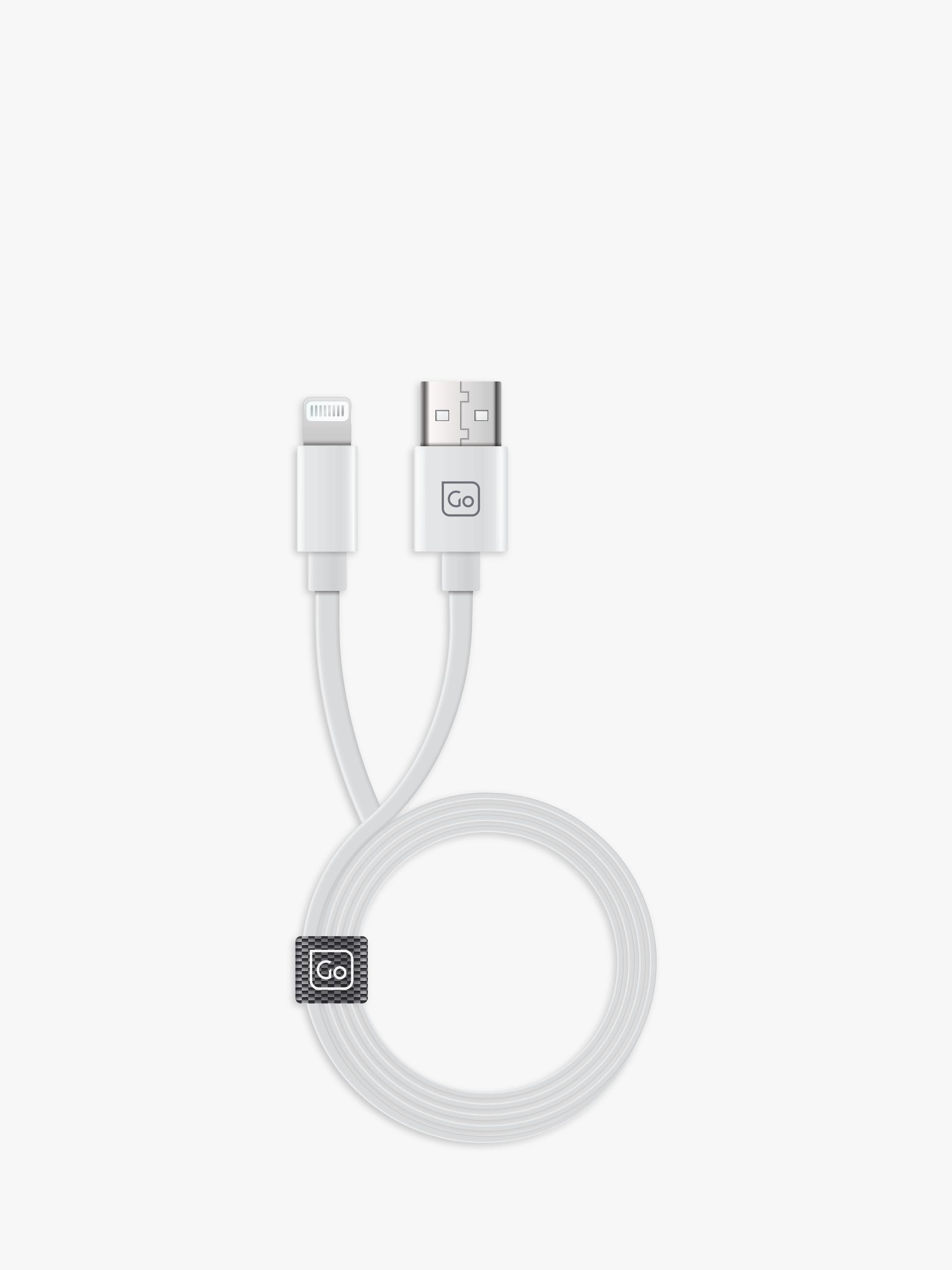 Go Travel 2M Lightning cable, Apple-certified (British brand)