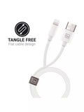 Go Travel 2M Lightning cable, Apple-certified (British brand)