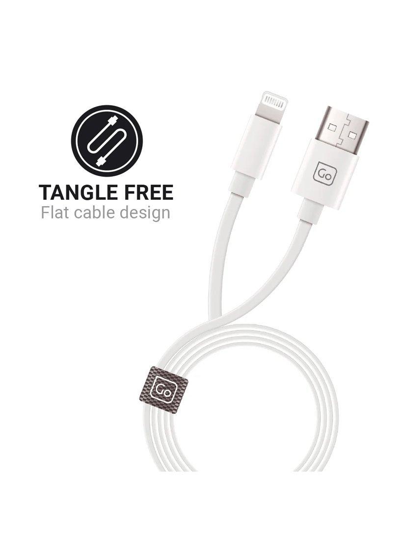 Go Travel 2M Lightning cable, Apple-certified (British brand)