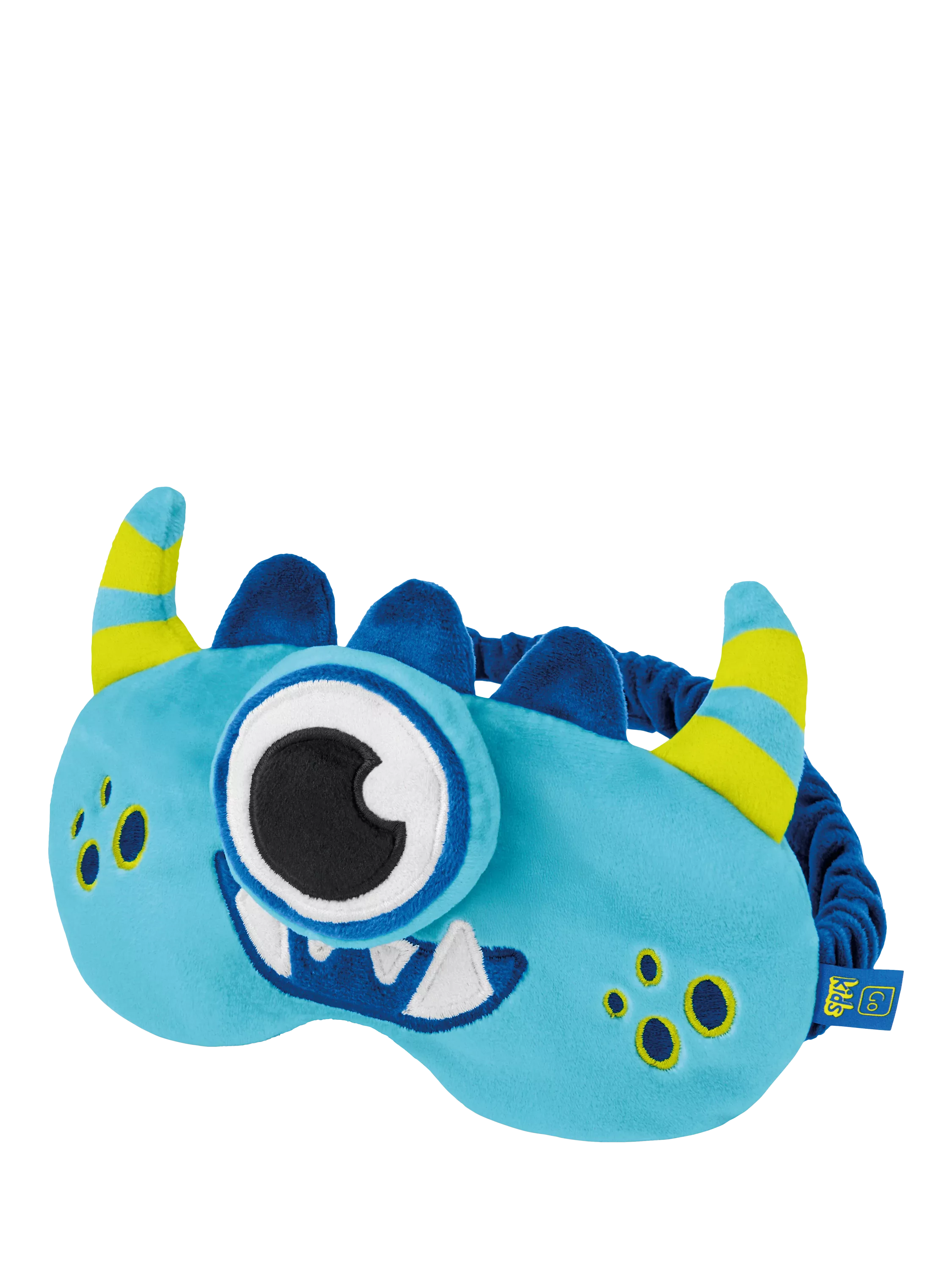 Go Travel Kids Monster Snuggle eye mask blue, imported from the UK