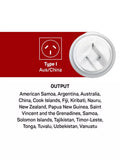 Go Travel AUS/CHINA travel adapter pack of 2, imported from the UK