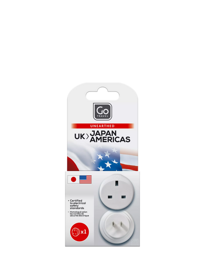 John Lewis Go Travel Japan/Americas Travel Adapter- Buy online at McGrocer