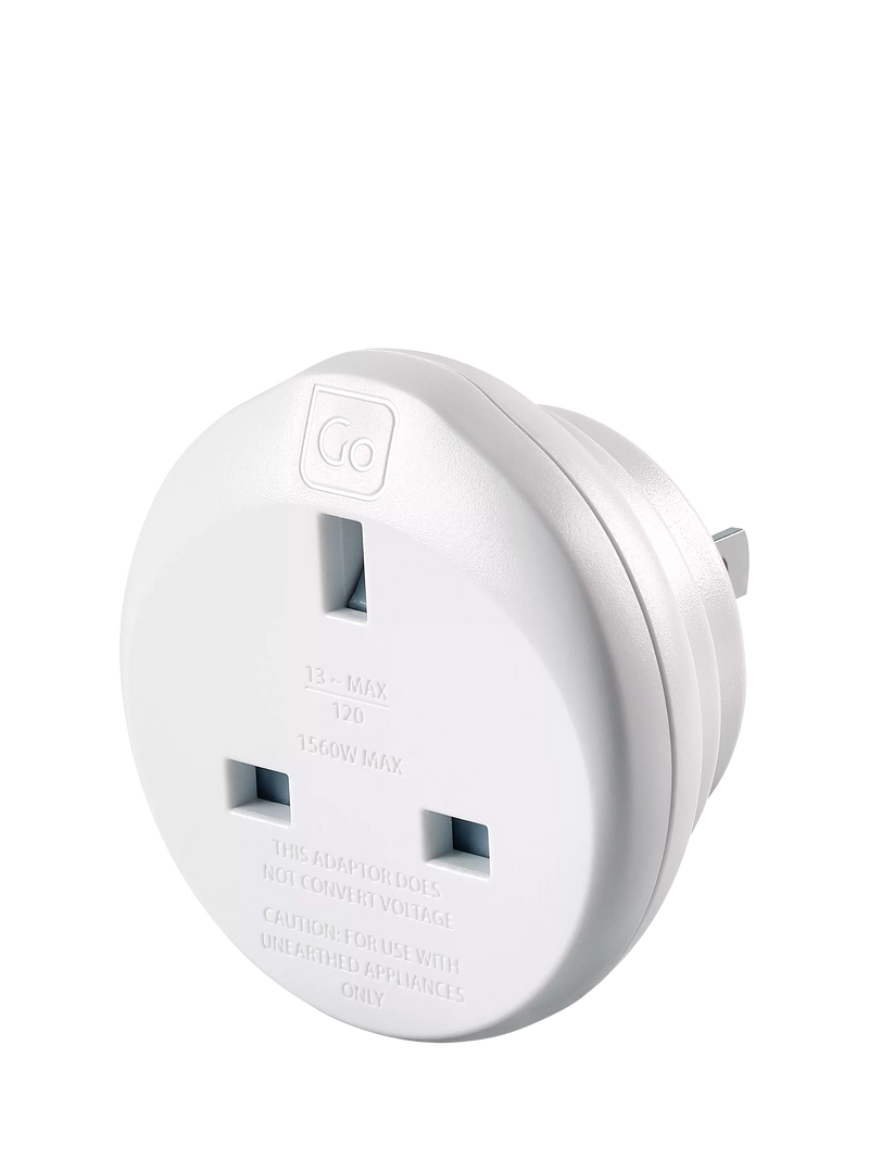 Go Travel travel adapter for Japan and Americas (British brand)
