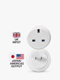Go Travel travel adapter pack of 2 (British brand)