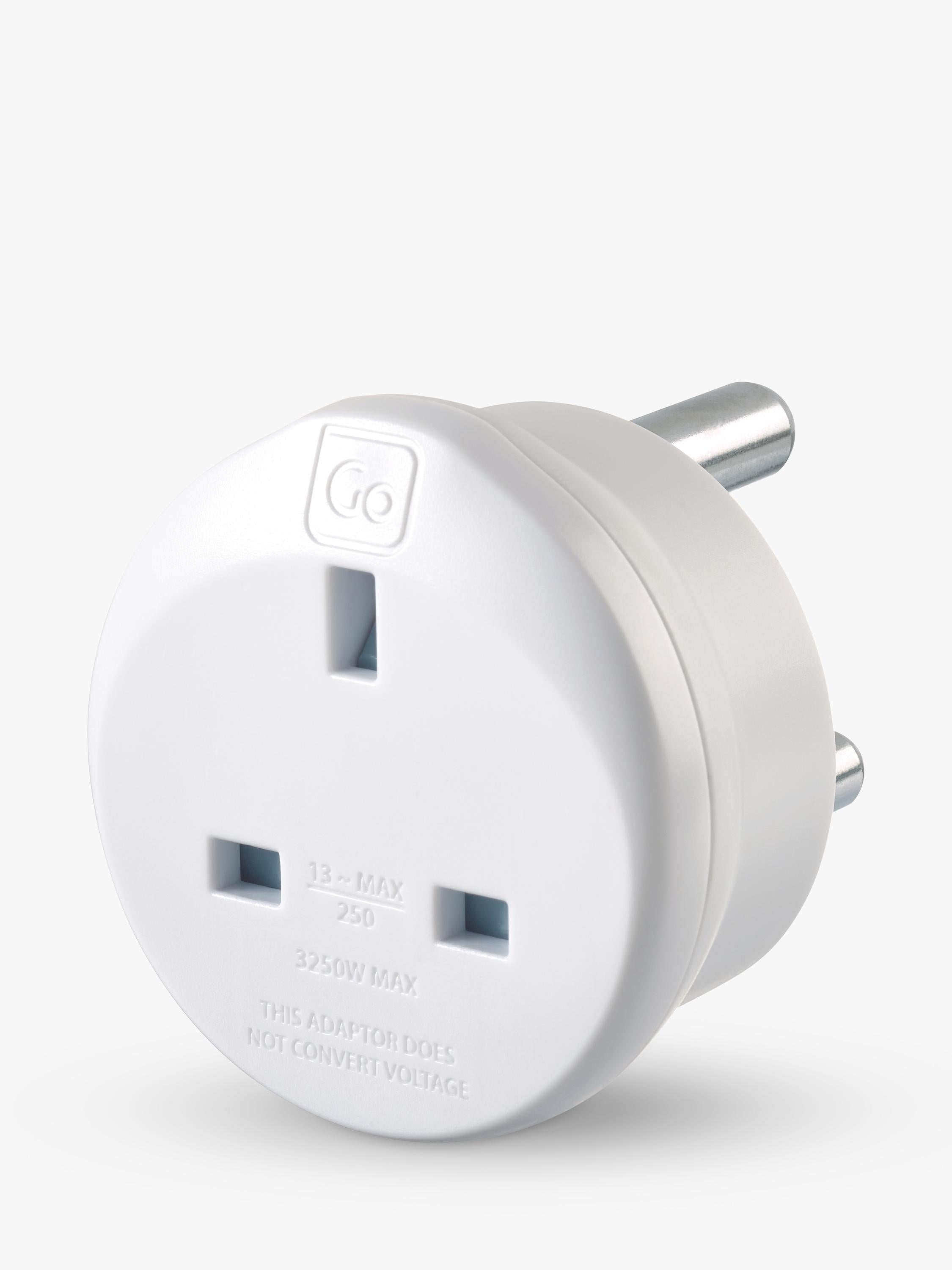 Go Travel South Africa travel adapter, British product
