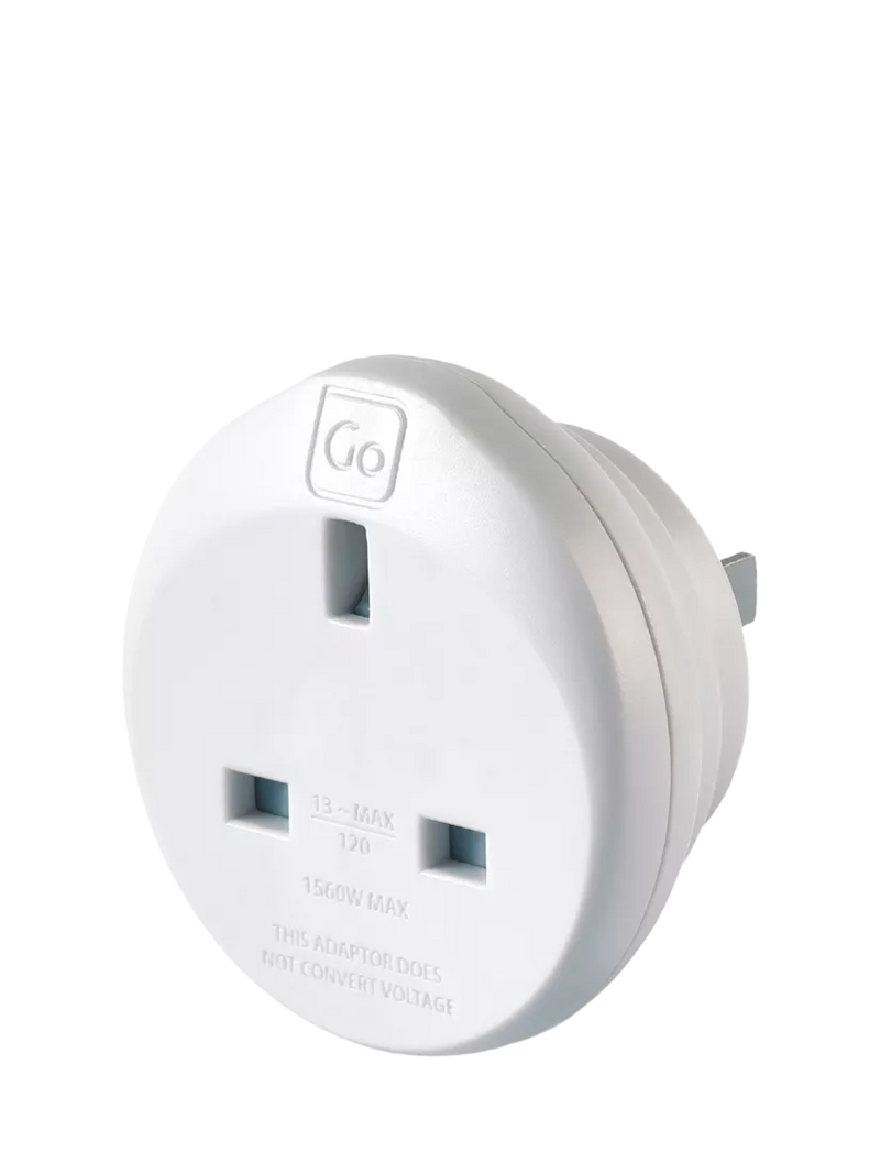 Go Travel travel adapter pack of 2 - British product