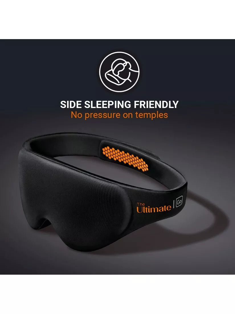 Go Travel Ultimate Eye Mask black travel accessory, British brand