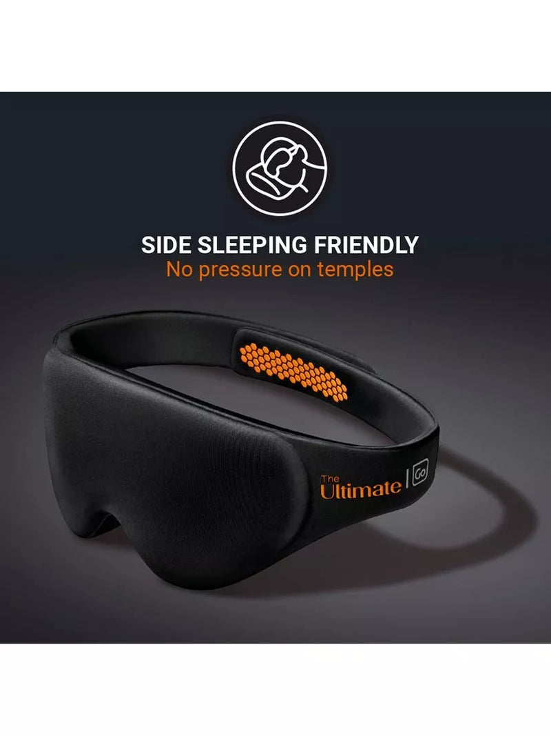 Go Travel Ultimate Eye Mask black travel accessory, British brand