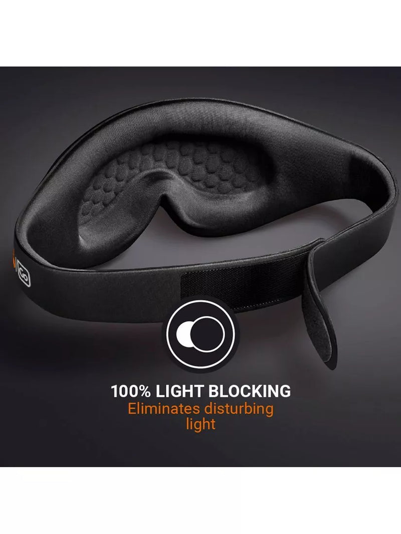 Go Travel Ultimate Eye Mask black travel accessory, British brand